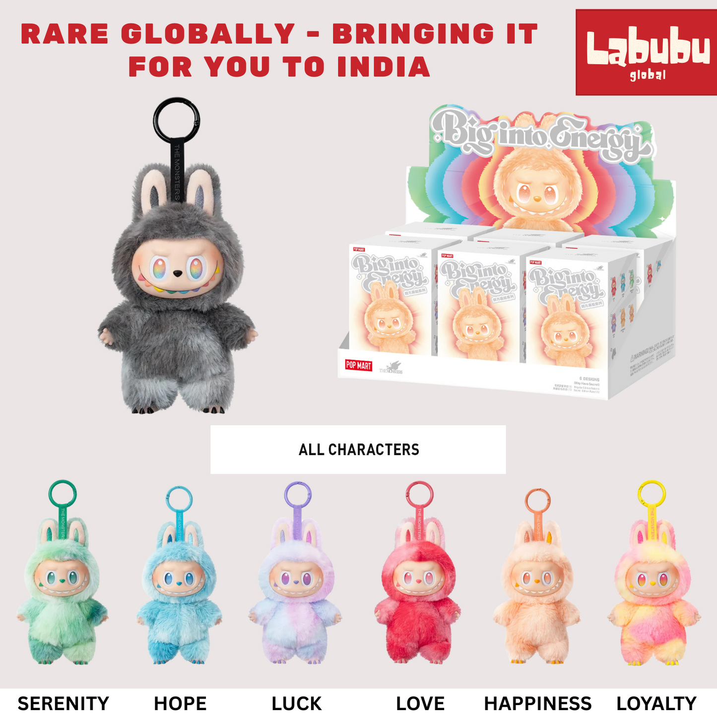 Labubu | The Monsters | Vinyl Plush | All Variants (From Asia to India)