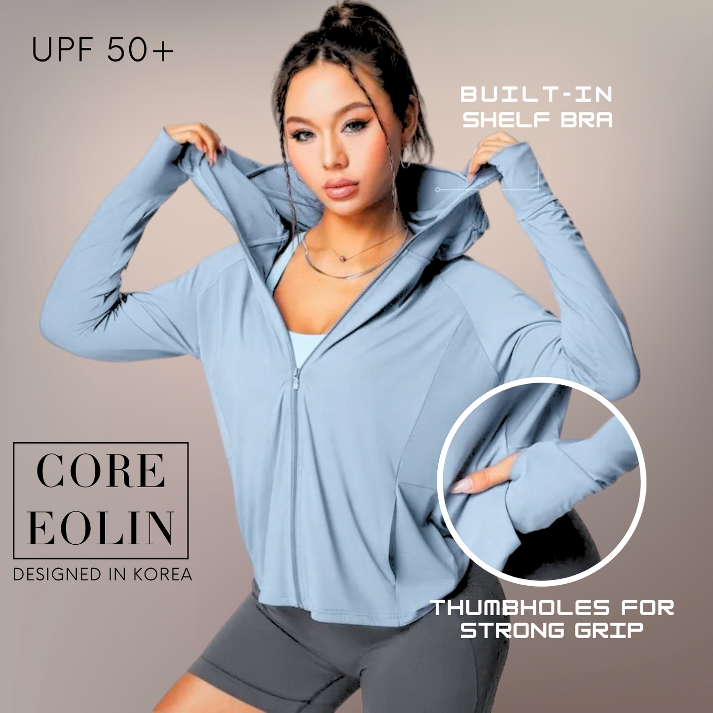 CORE EOLIN® - UV Jacket For Summers - UPF50+ Sun Protection Summer Jacket