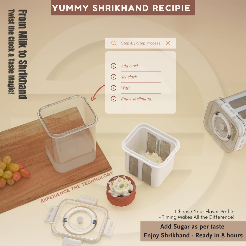 Multifunctional Yogurt & Curd: Maker - Filter - Strainer (Fine mesh)