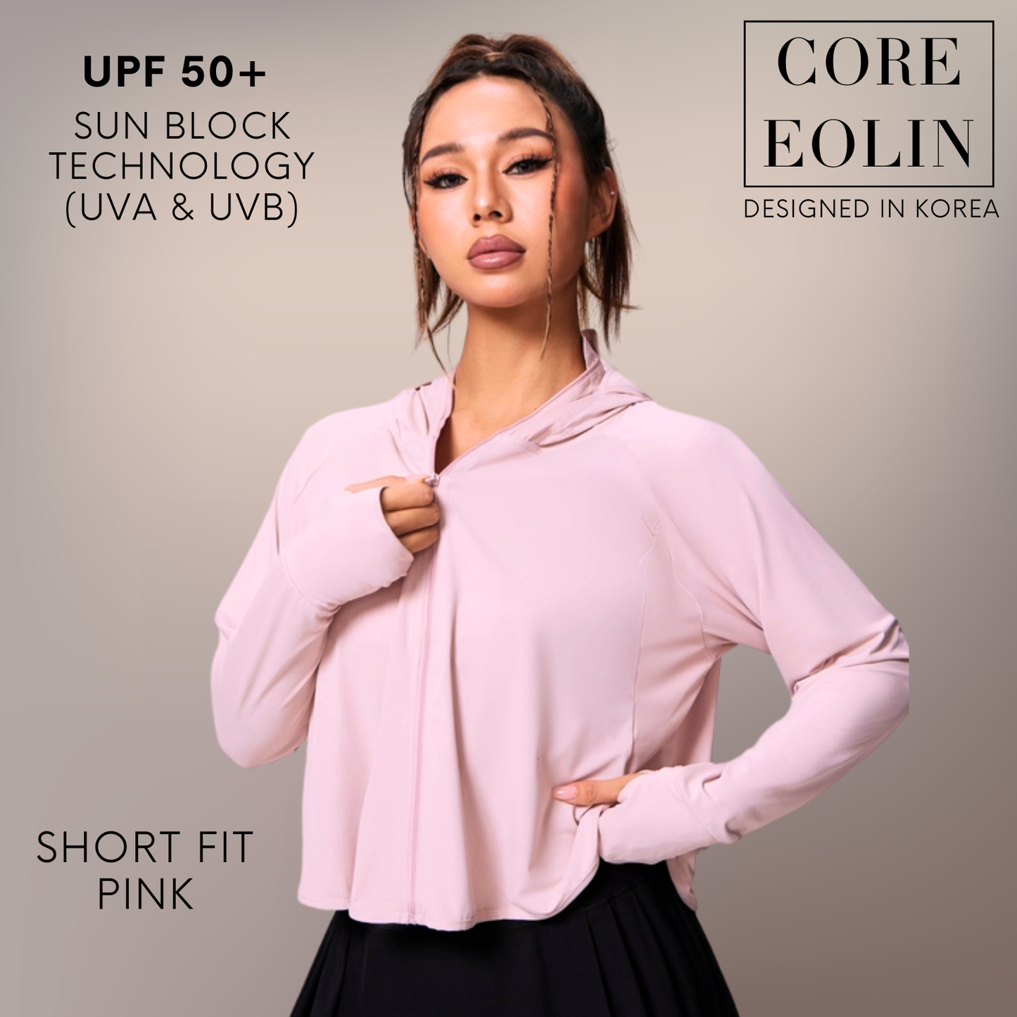 CORE EOLIN® - UV Jacket - UPF50 - Tanning & Sun Protection Jacket