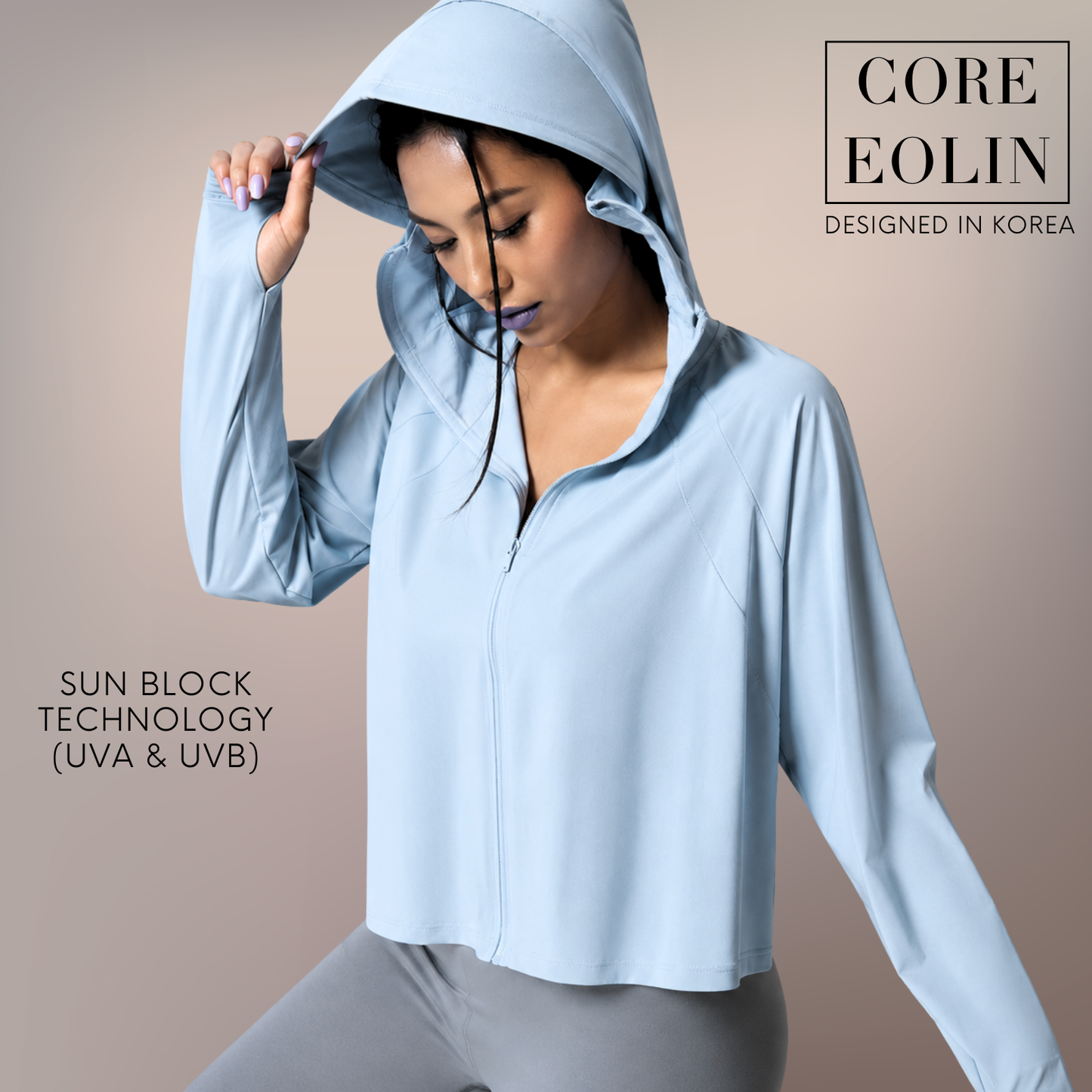 CORE EOLIN® - UV Jacket - UPF50 - Tanning & Sun Protection Jacket