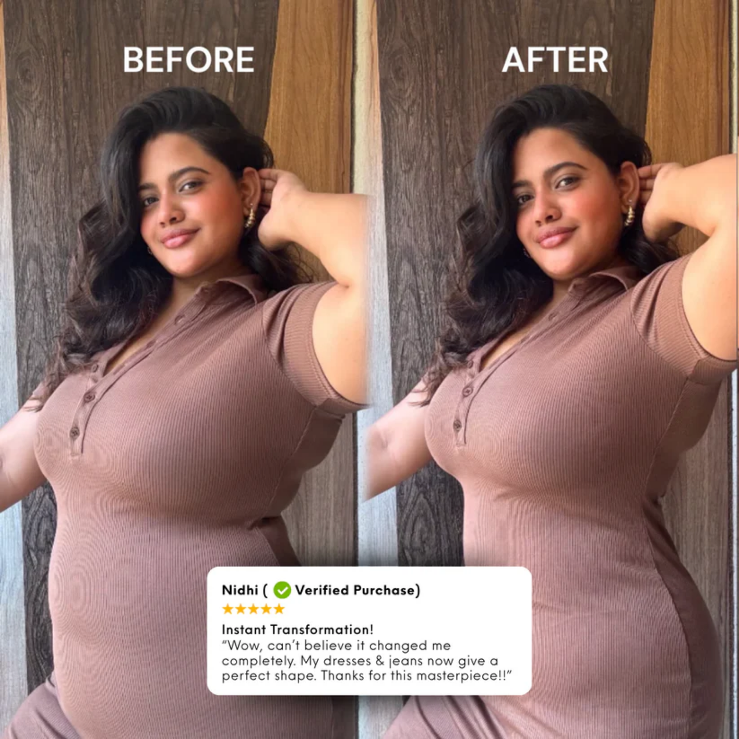 V-Shape Bodysuit (Adjustable/Detachable Straps Bodyshaper)